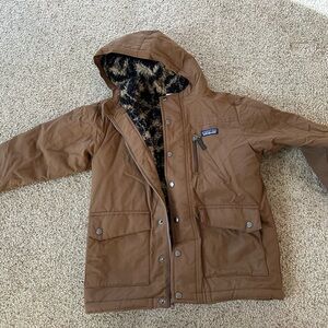 Patagonia Brown Jacket with sherpa Lining